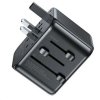 AWEI Adapter siec 2xUSB+3xUSB-C C-39 35W4w1 US/AU/EU/UK czarny/black Universal Travel GaN Charger